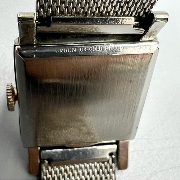 Vintage Men’s Gruen Precision Diamond Dial 10k Gold Filled Watch. - Picture 7 of 15